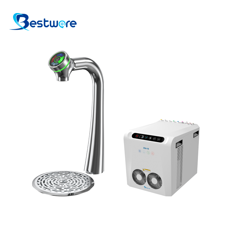 All-in-one Commercial Sparkling Water Dispenser without RO filtration - Undercounter